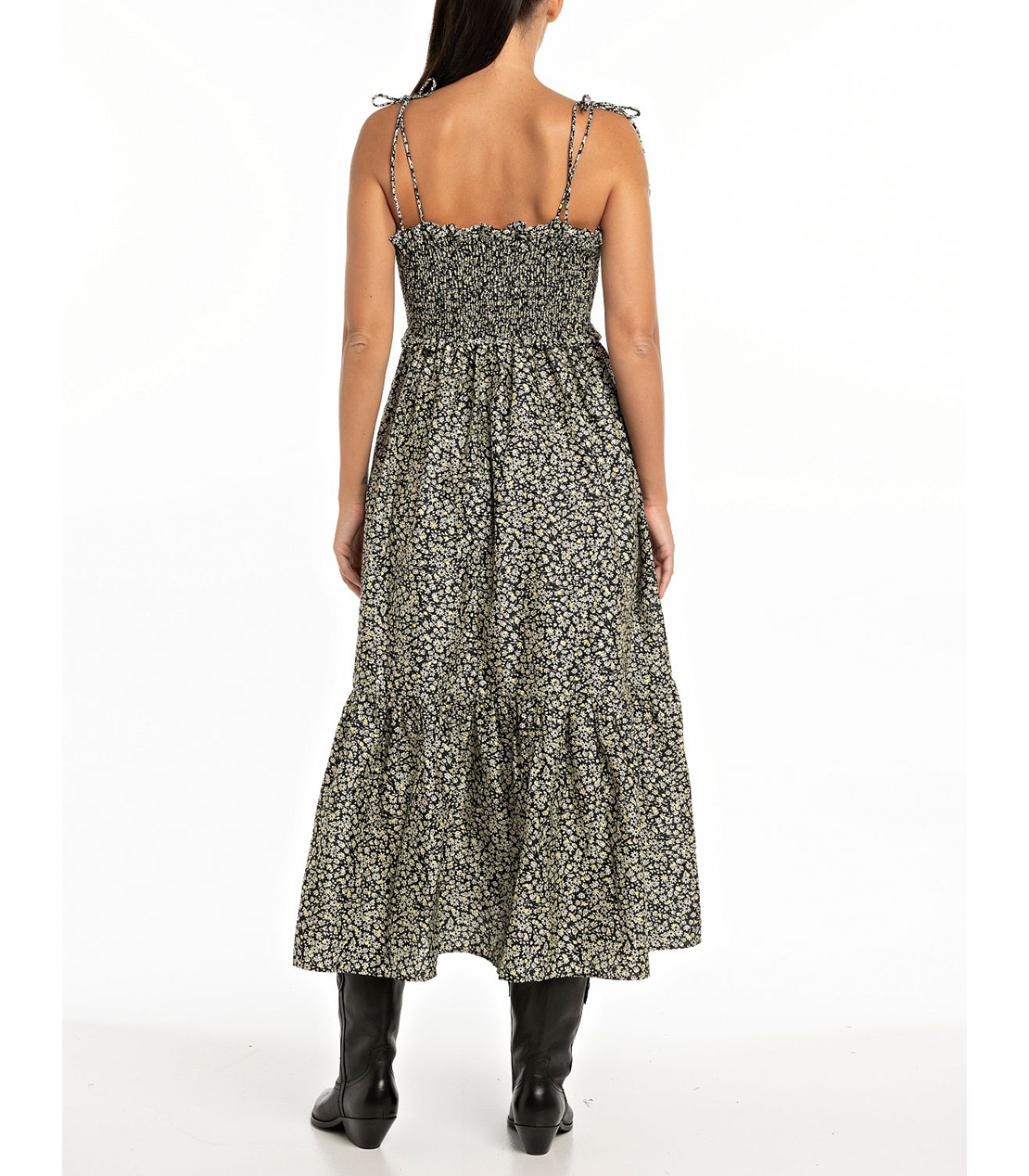 フラワープリント スモックキャミソールワンピース 詳細画像 マルチカラー 2